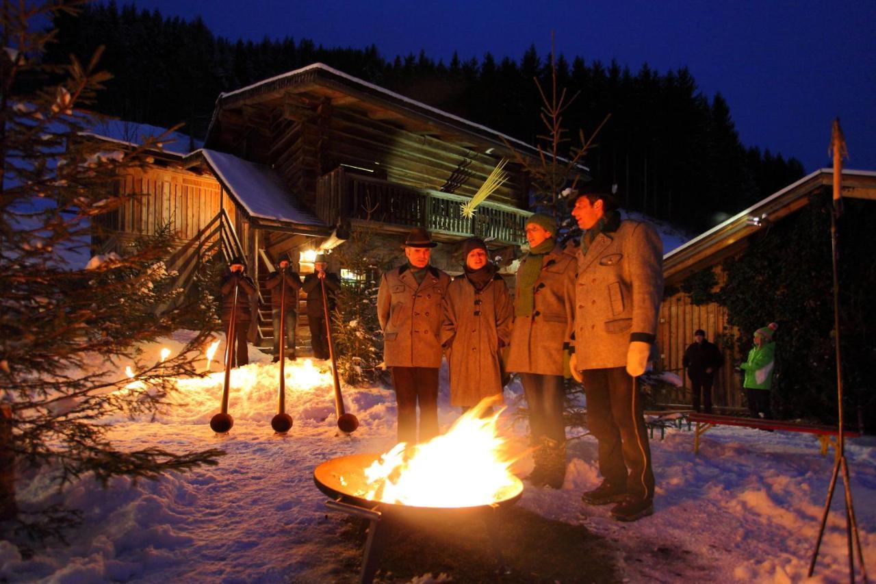 Naturhotel Huettenwirt Im Grossarltal Huttschlag Bagian luar foto