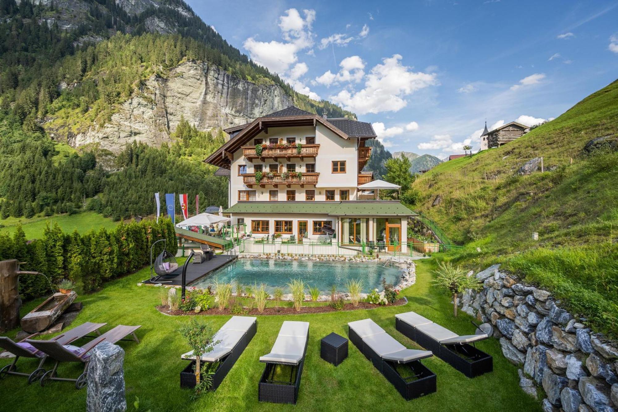 Naturhotel Huettenwirt Im Grossarltal Huttschlag Bagian luar foto